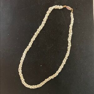 Elegant Cream Pearl Necklace